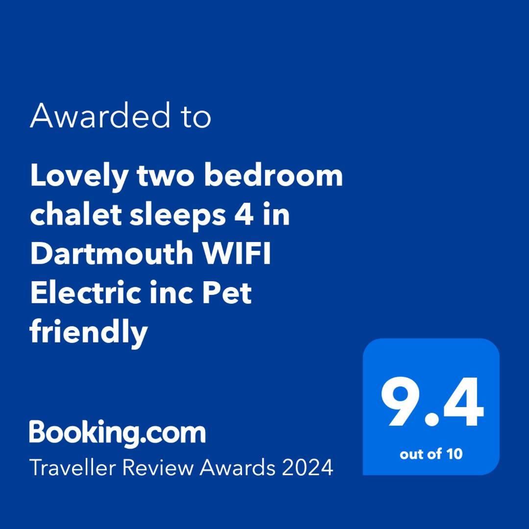 Caldon Holiday Chalet Sleeps 4 In Dartmouth Wifi Electric Inc Pet Friendly エクステリア 写真